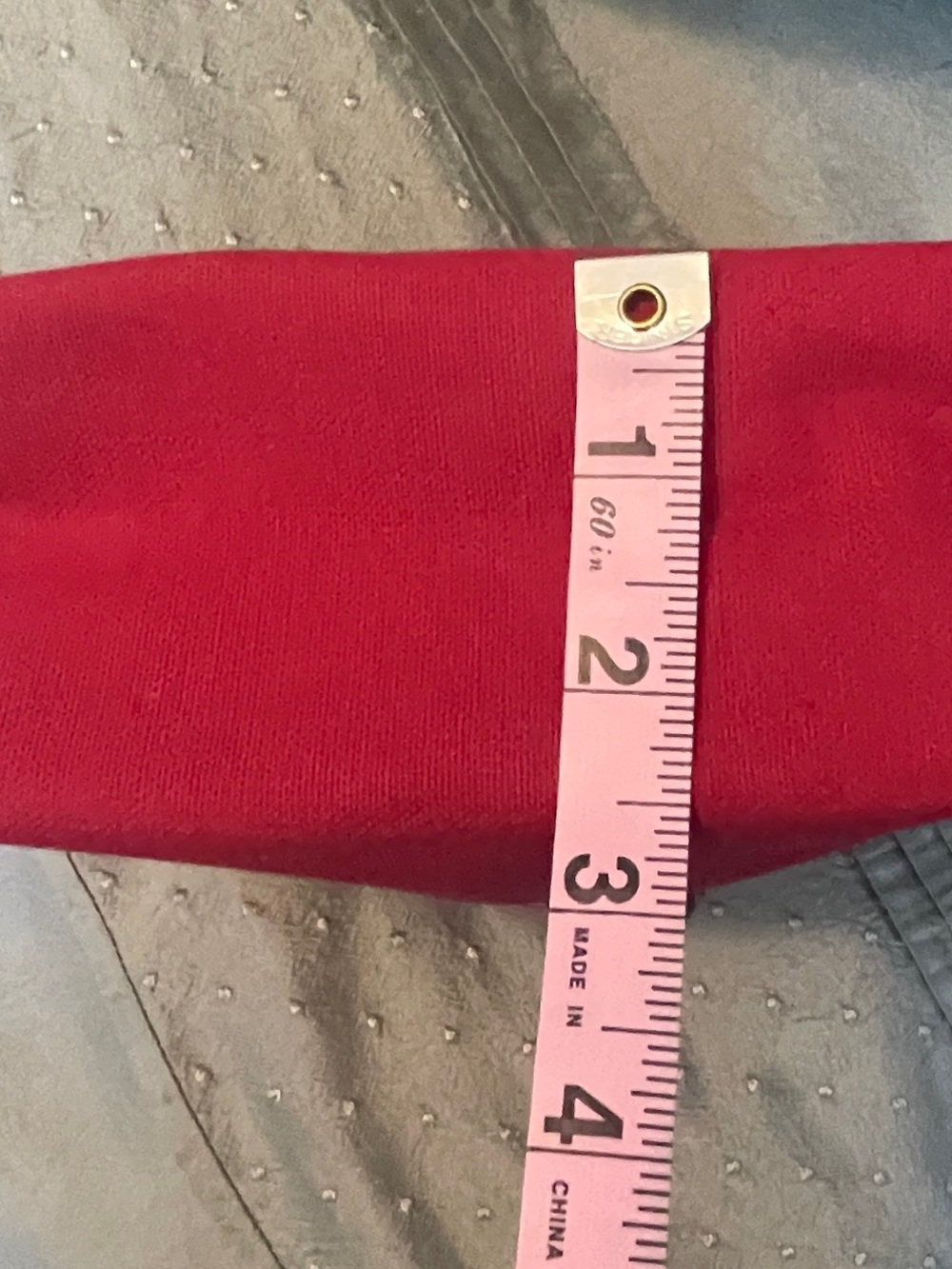 NWT Kiehl's Red Canvas Zip Cosmetic Bag Limited Edition by artists Craig & Karl - Picture 8 of 8